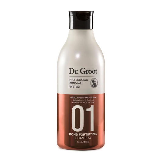 Dr. Groot Bond Fortifying Shampoo, With Keratin & Silk Protein, Clinically Proven to Visibly Repair and Thicken Dry, Thin or Damaged Hair, glass hair, Korean Hair Care Professional Bonding System