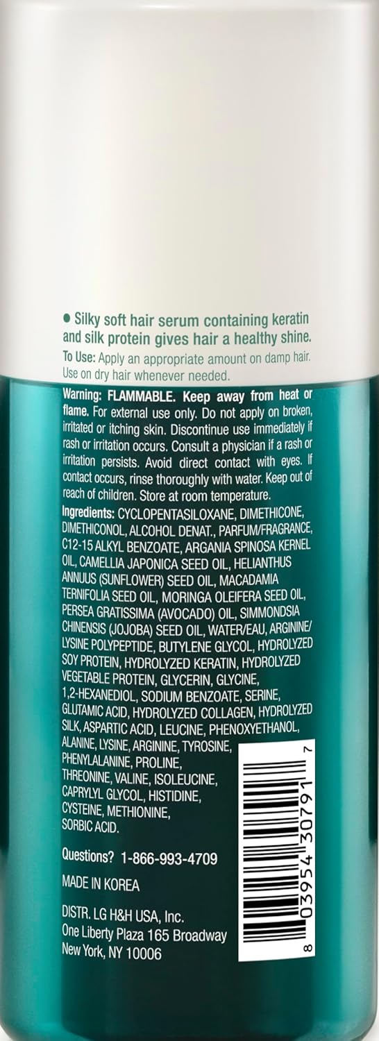 Dr. Groot Bond Fortifying Hair Care Serum with Keratin & Silk Protein, Korean, Professional Bonding System, Clinically Proven to Instant Repair and Thicken Dry, Thin, Damaged Hair